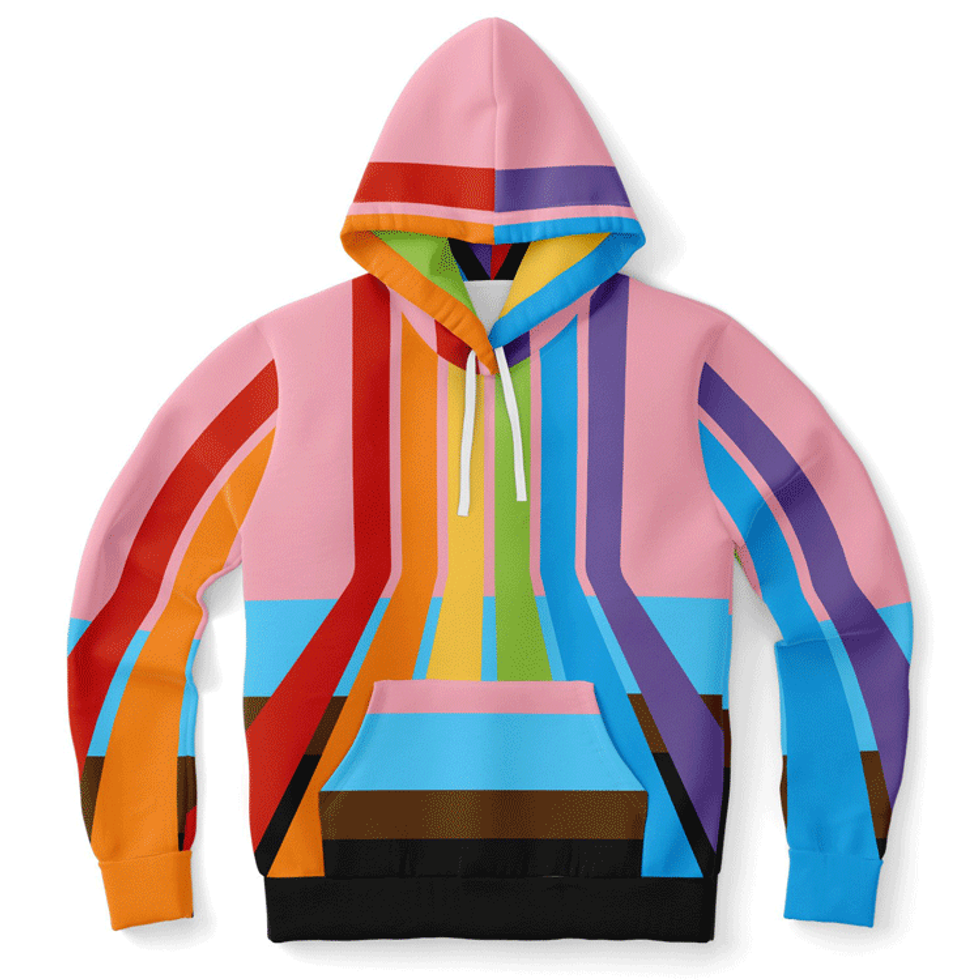 United Pride Rainbow Hoodie