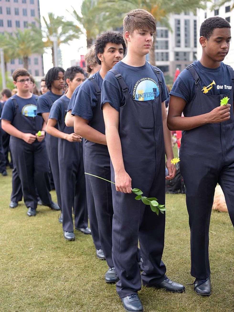 University high school band