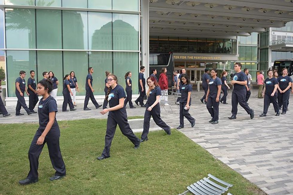 University high school band