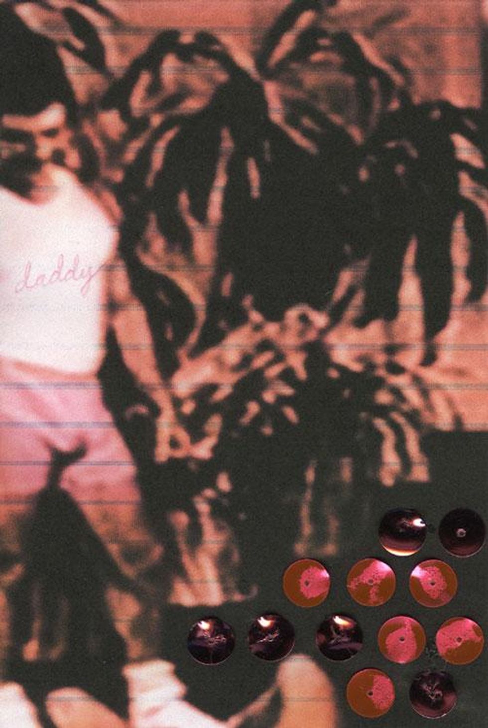 "Untitled Study for Drawing 1/6," mixed media on paper