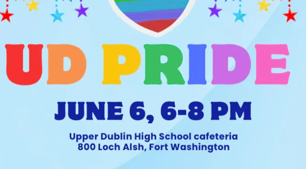 Upper Dublin Pride flyer
