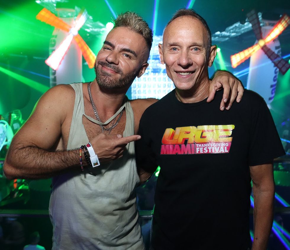 Urge Miami Festival DJ Danny Verde and Hilton Wolman