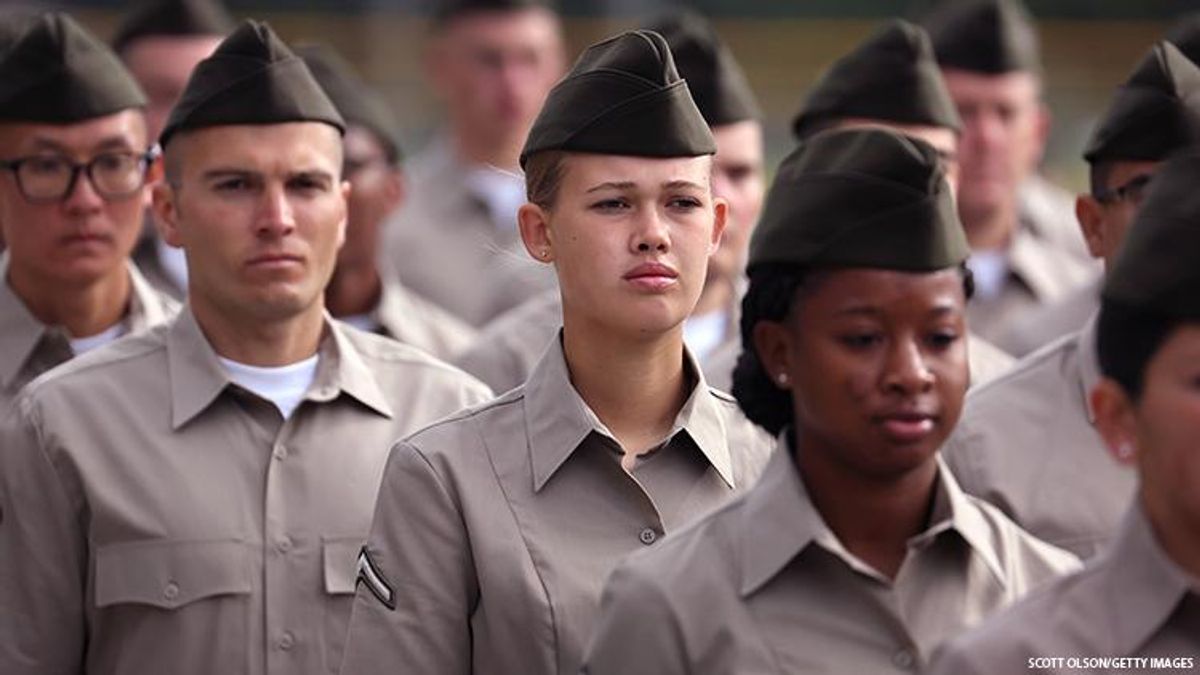 US Army recruits