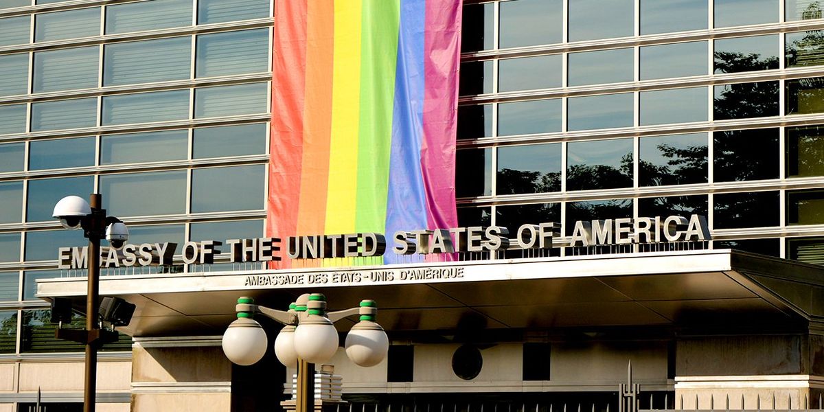 Biden approves ban on LGBTQ+ Pride flags at U.S. embassies | Advocate.com