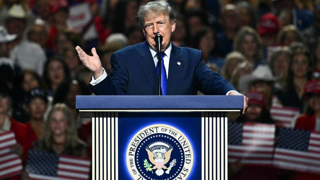 Trump admits anti-transgender attacks are one of GOP’s ‘great sound bites’
