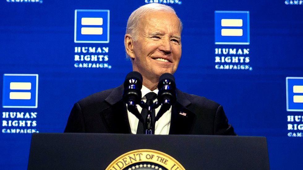 US President Joe Biden speech 2023 Human Rights Campaign National Dinner