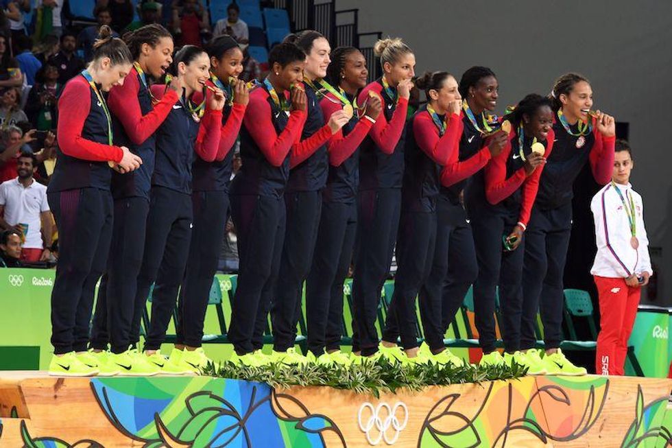 USA's Women's Basketball at 2016 Summer Olympics in Rio