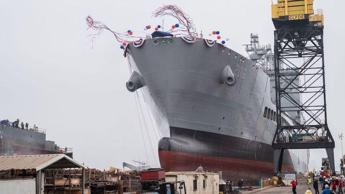 USNS Harvey Milk is launched
