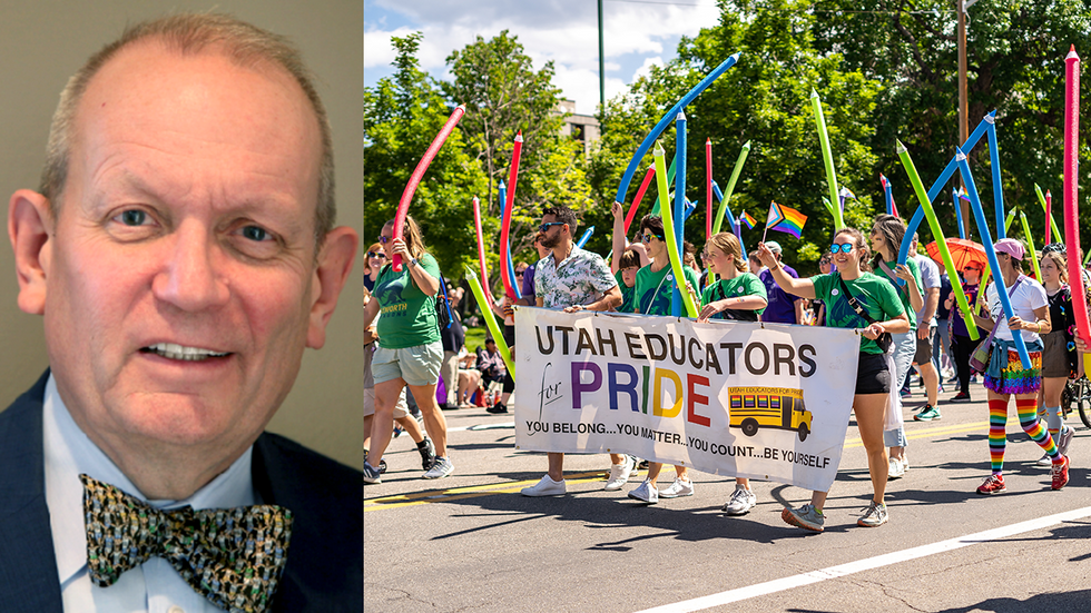 Utah Candidate Brent Hatch Salt Lake City LGBTQ Pride Parade