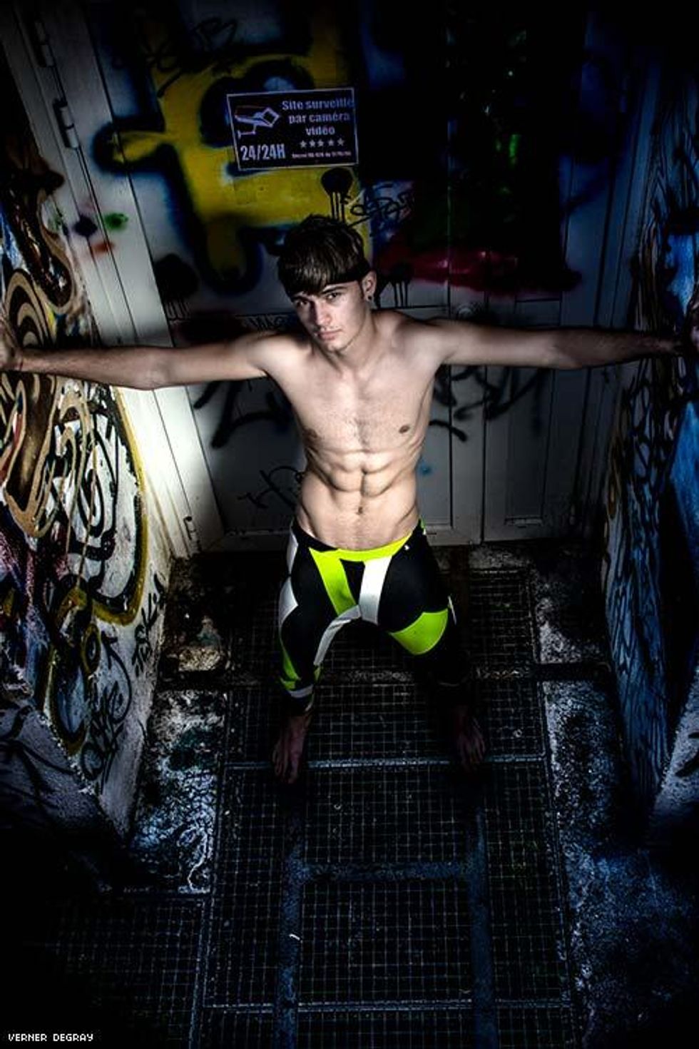 Verner Degray dresses Dylan up and takes him out on the street.