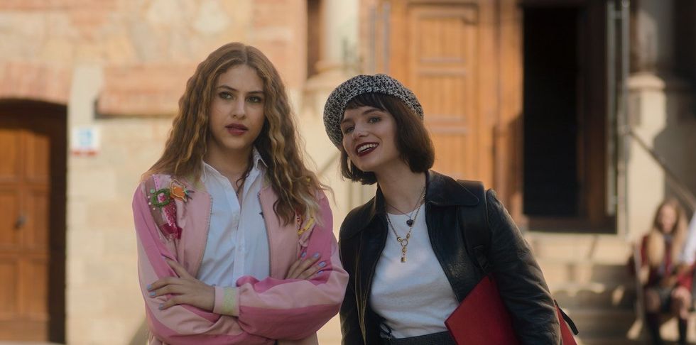 Victoria Baz\u00faa and Layna Sheppard in Land of Women