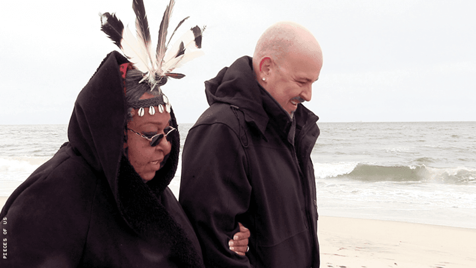 Victoria Cruz and Mykel Dicus