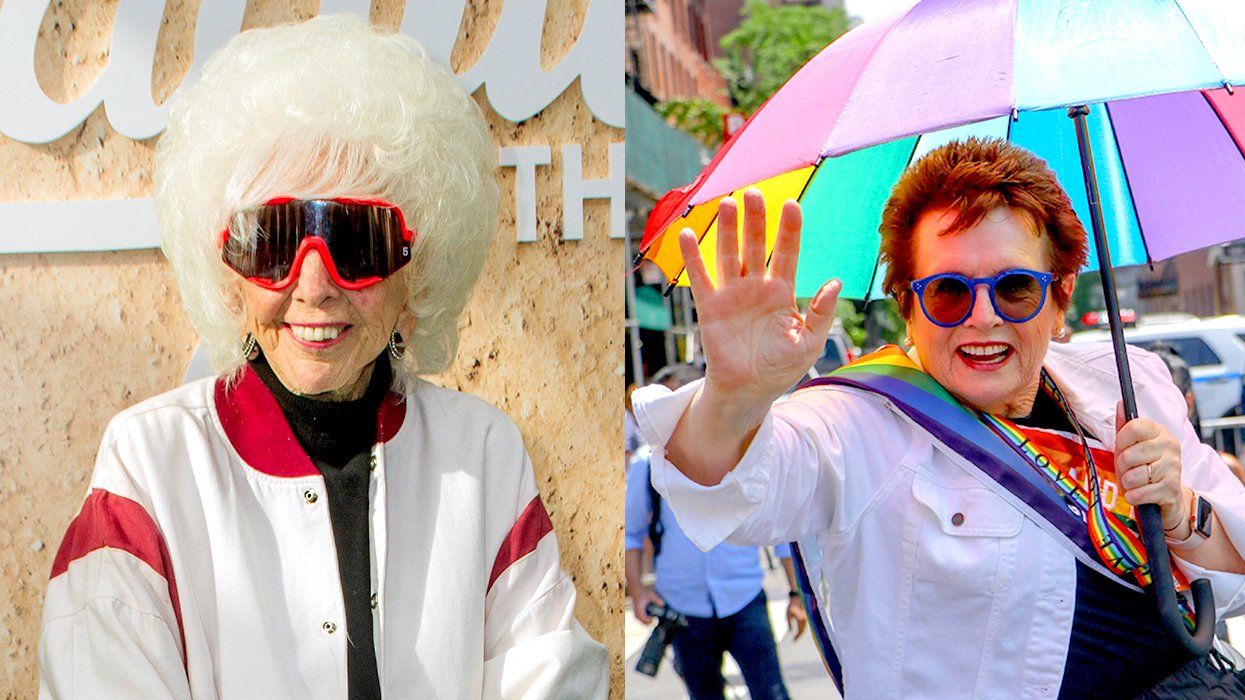 Vintage Lesbian sports legends maybelle blair billie jean king