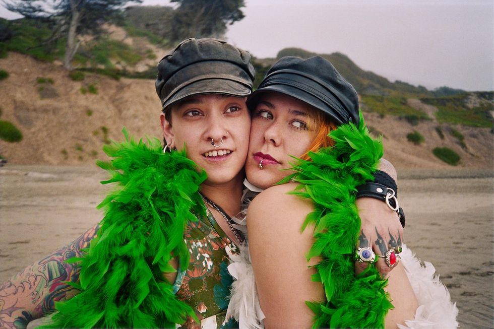 vintage photo exhibit RENEGADES San Francisco the 1990s original photography by CHLOE SHERMAN