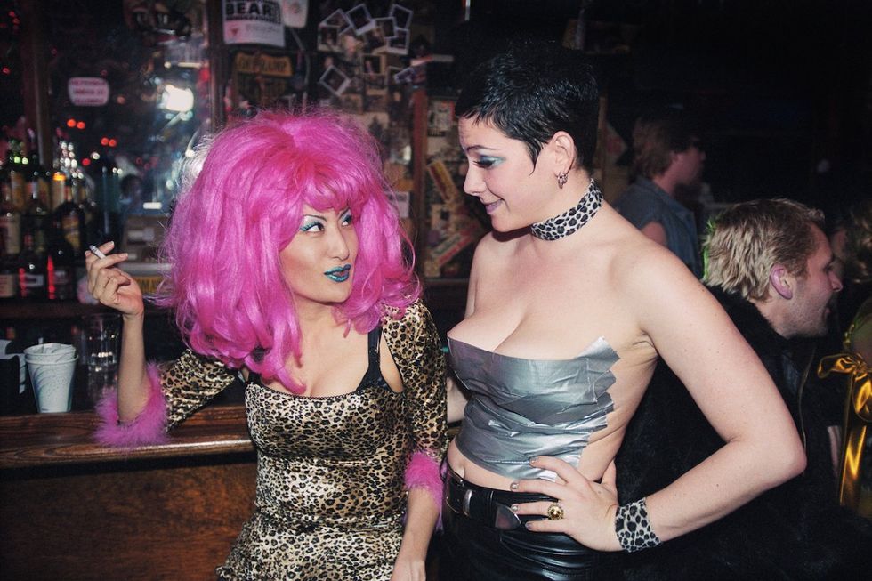 vintage photo exhibit RENEGADES San Francisco the 1990s original photography by CHLOE SHERMAN