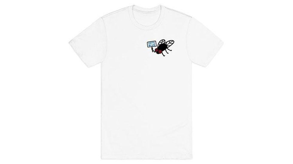 Vote Blue Fly Tee