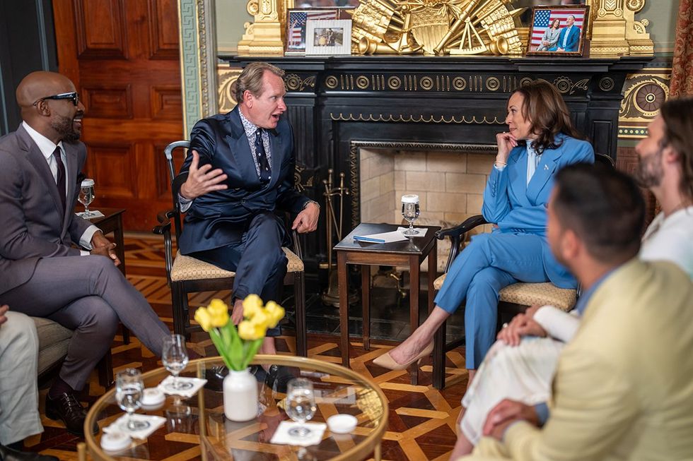 VP Kamala Harris meeting queer eye cast celebrate 20 years