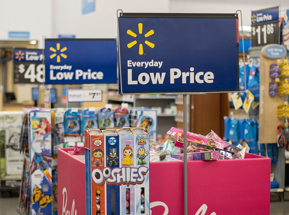 walmart low price product display