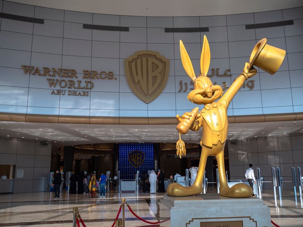 Warner Bros. World Abu Dhabi entrance