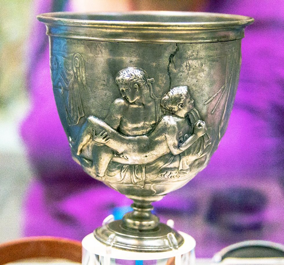 Warren Cup in the British Museum