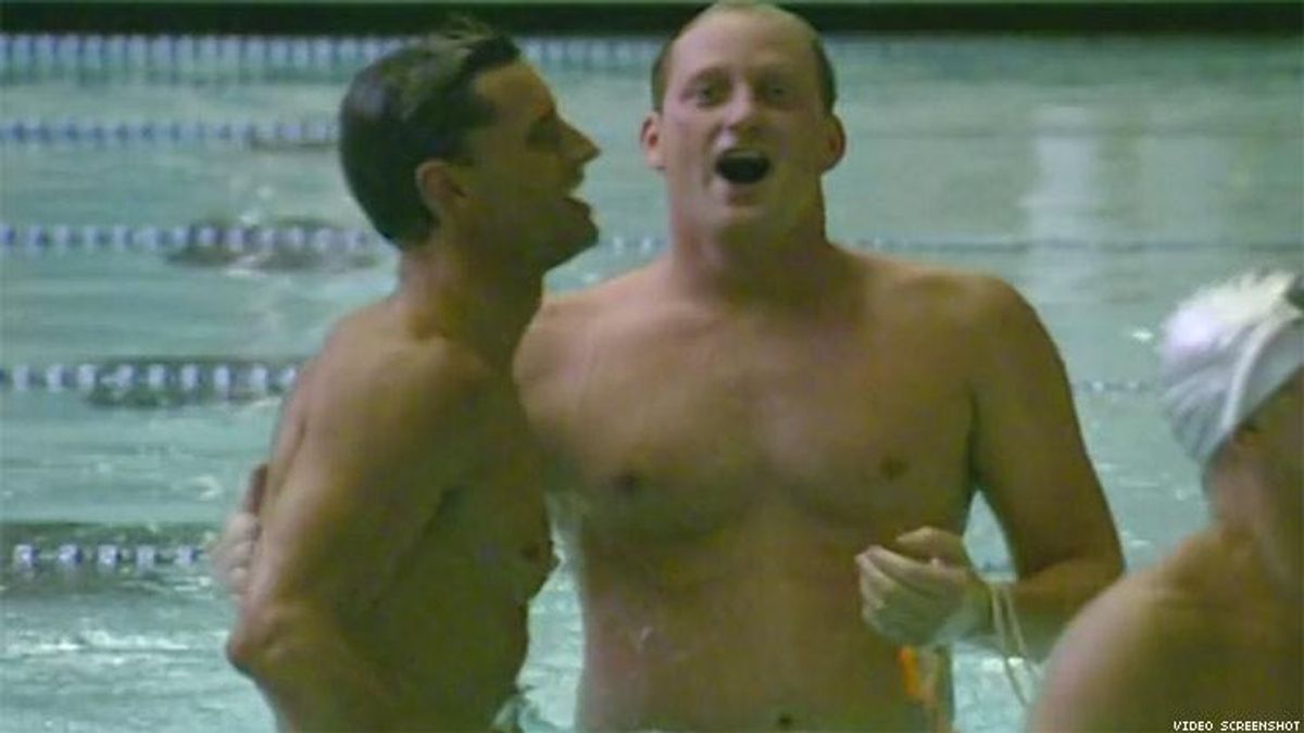Watch A Gay Swimmer Break A World Record