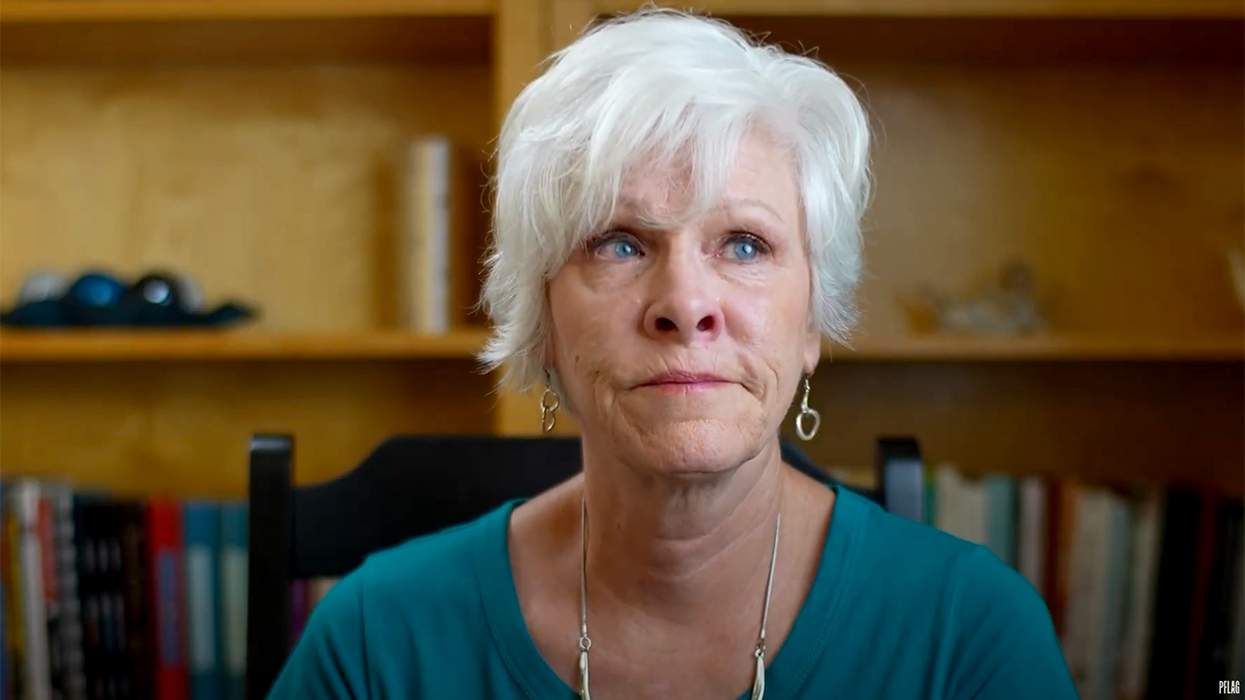 watermarked footage still PFLAG documentary I Changed My Mind Sues Story