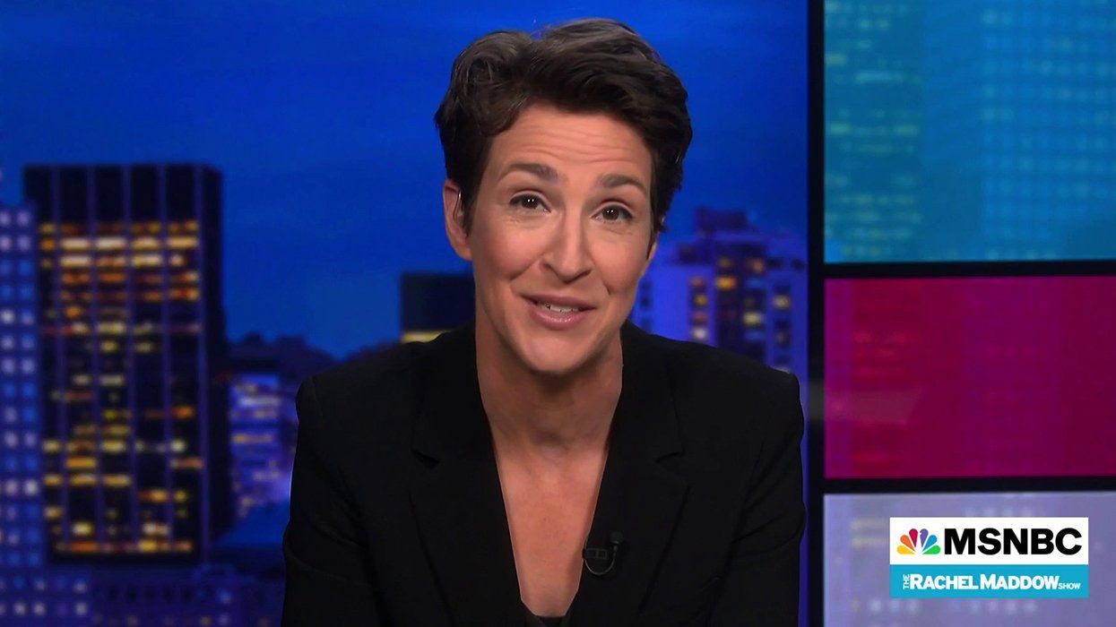 Maddow returns to MSNBC nightly for Trump's first 100 days