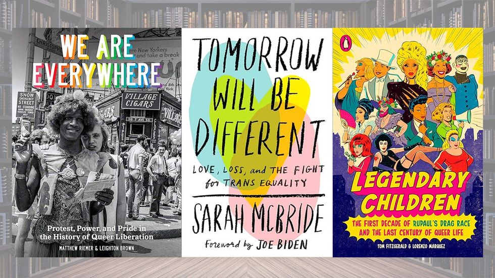 We Are Everywhere, Tomorrow Will Be Different, Legendary Children LGBTQ+ book covers