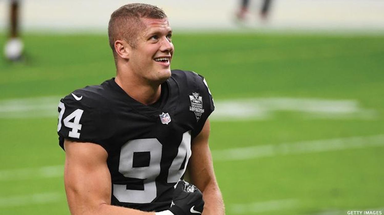 The NFL's Out Player Carl Nassib, the League, and a Winning Strategy
