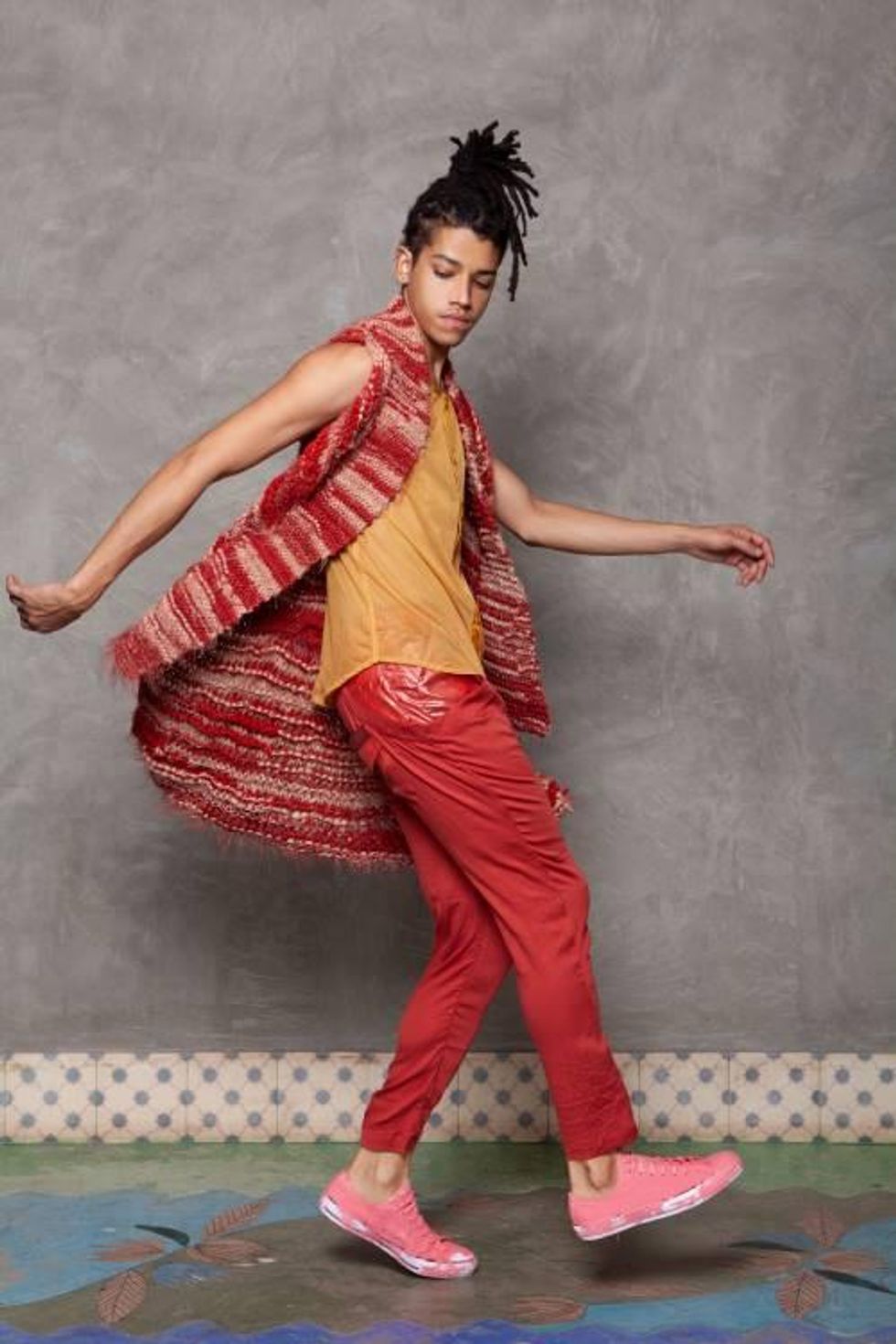 WeDu by Coreon Du hand-knit vest