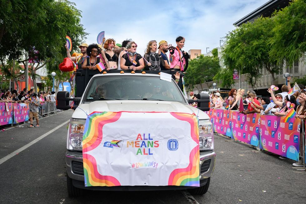 WeHo West Hollywood Los Angeles 2025 LGBTQIA pride parade celebration