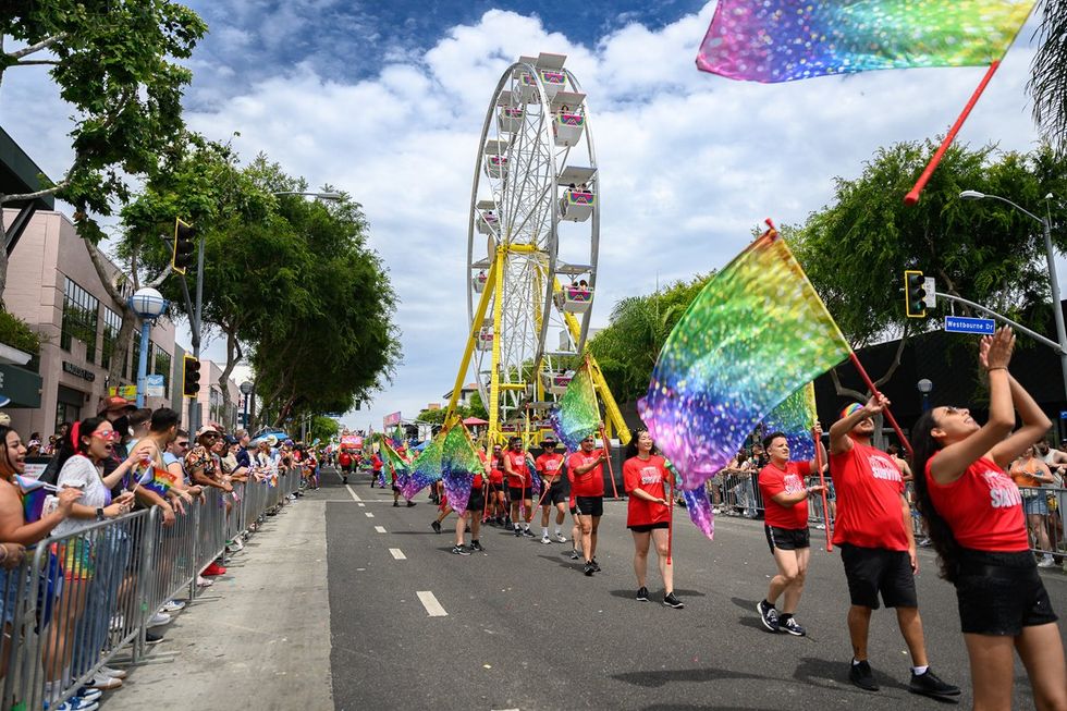 WeHo West Hollywood Los Angeles 2025 LGBTQIA pride parade celebration