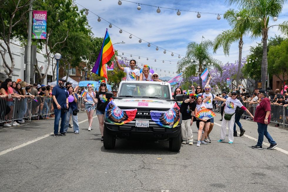WeHo West Hollywood Los Angeles 2025 LGBTQIA pride parade celebration