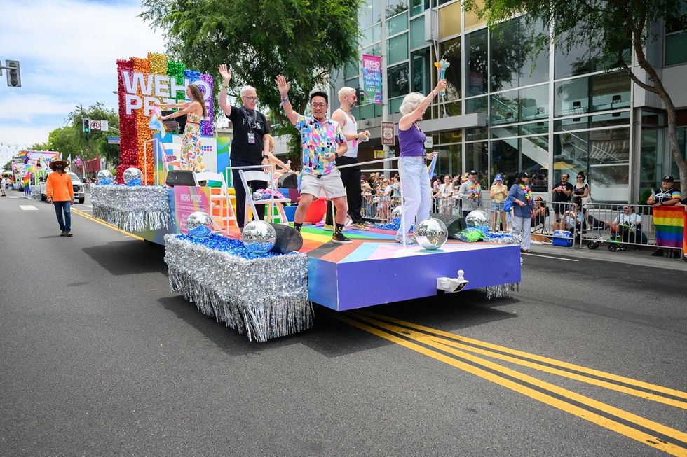 WeHo West Hollywood Los Angeles 2025 LGBTQIA pride parade celebration