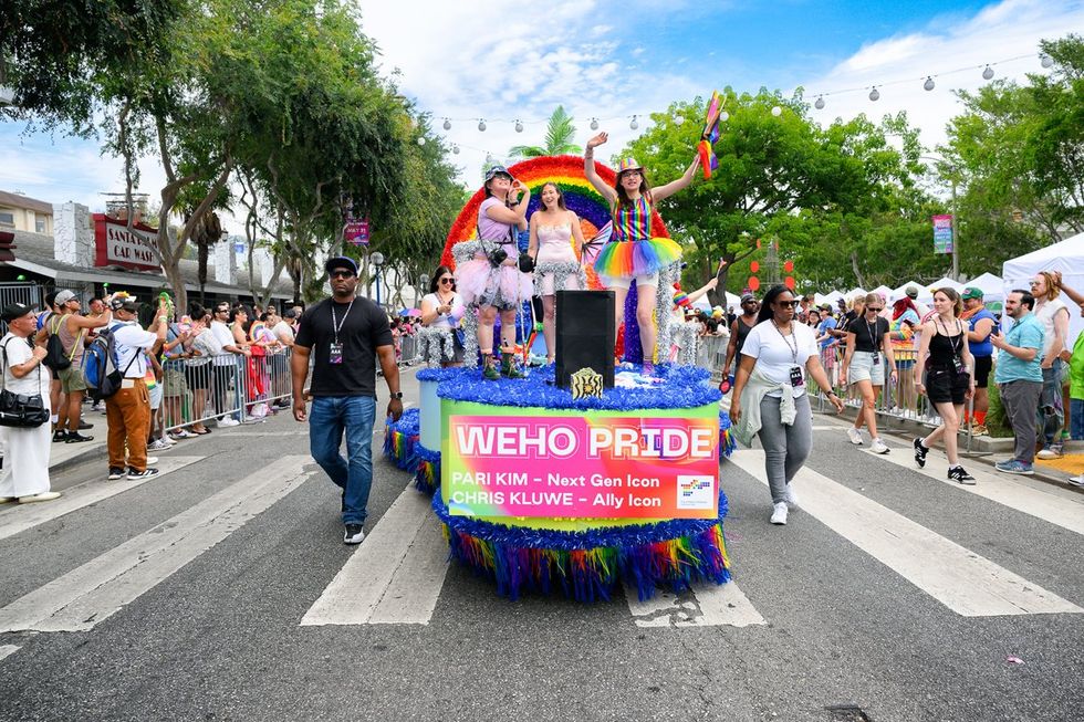 WeHo West Hollywood Los Angeles 2025 LGBTQIA pride parade celebration
