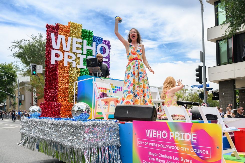 WeHo West Hollywood Los Angeles 2025 LGBTQIA pride parade celebration