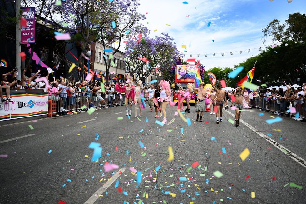 WeHo West Hollywood Los Angeles 2025 LGBTQIA pride parade celebration