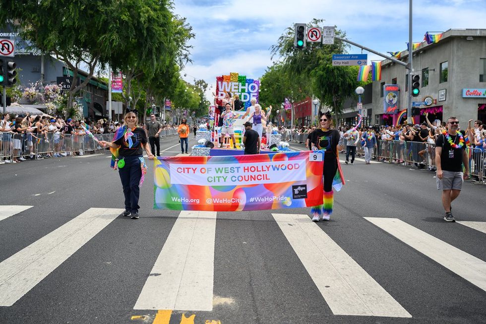 WeHo West Hollywood Los Angeles 2025 LGBTQIA pride parade celebration