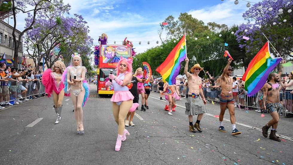 WeHo West Hollywood Los Angeles 2025 LGBTQIA pride parade celebration