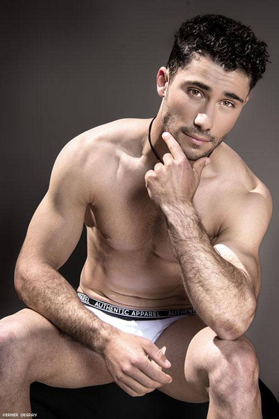 We'll hold the towel for you Enzo, you're going to need both your hands free for this.