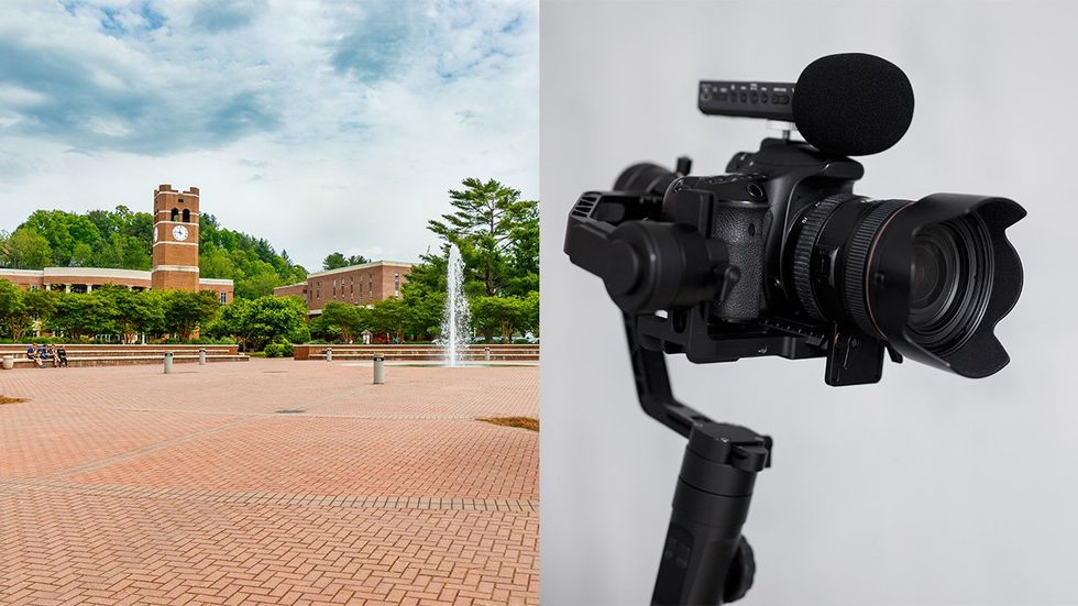 Western Carolina University and Video Camera