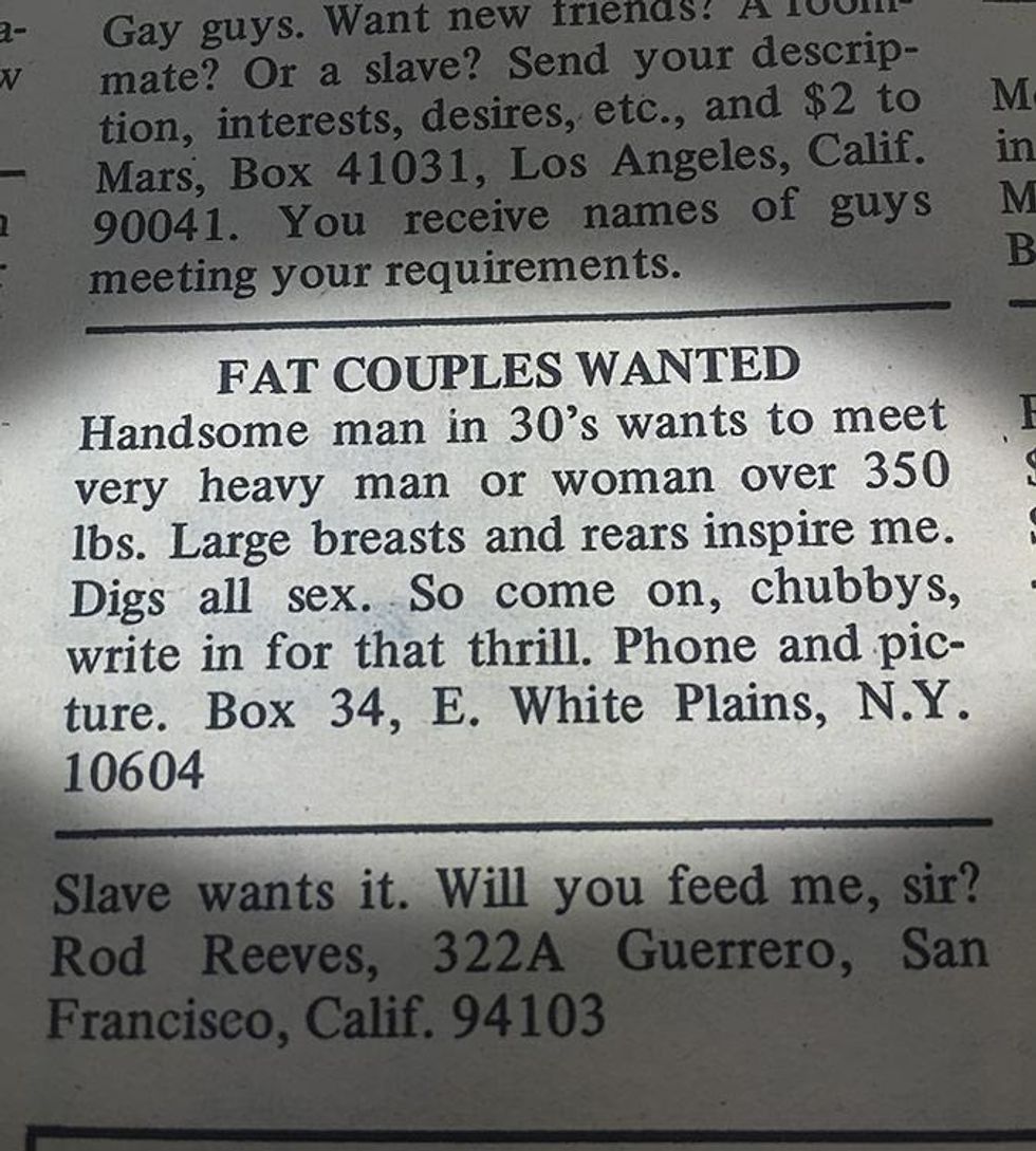 Who am I to judge where he gets his inspiration? September 1969