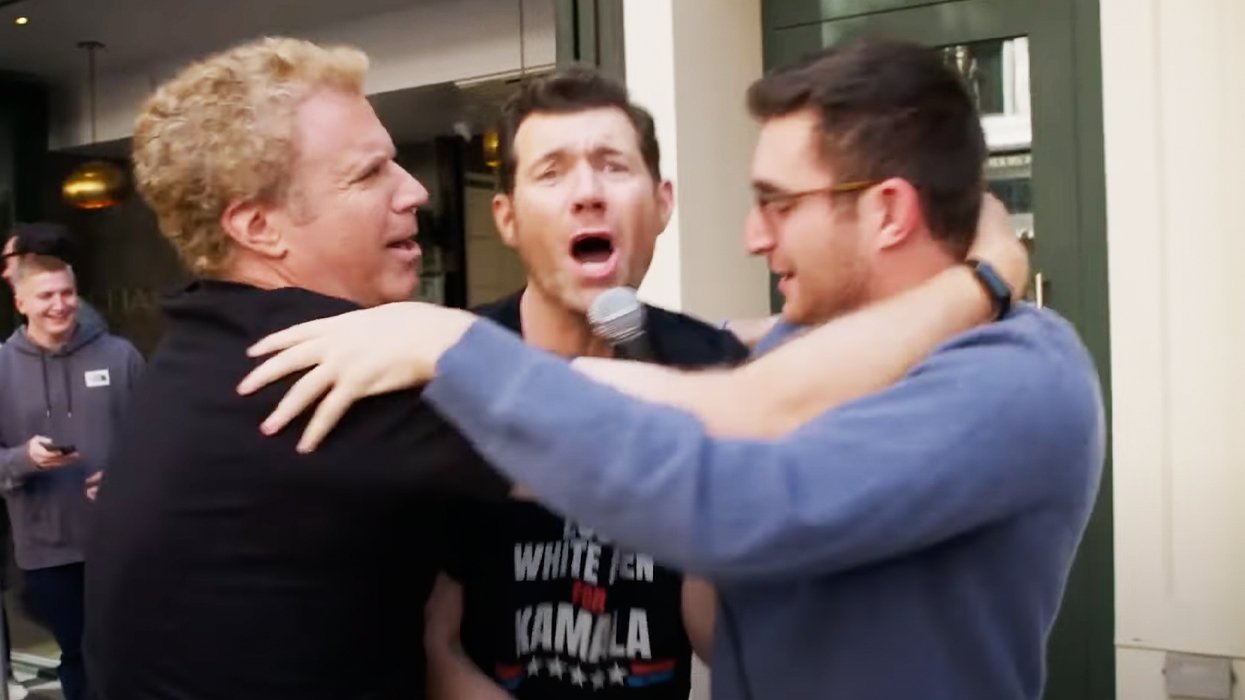 Will Ferrell Billy Eichner 'Loud White Men For Kamala'