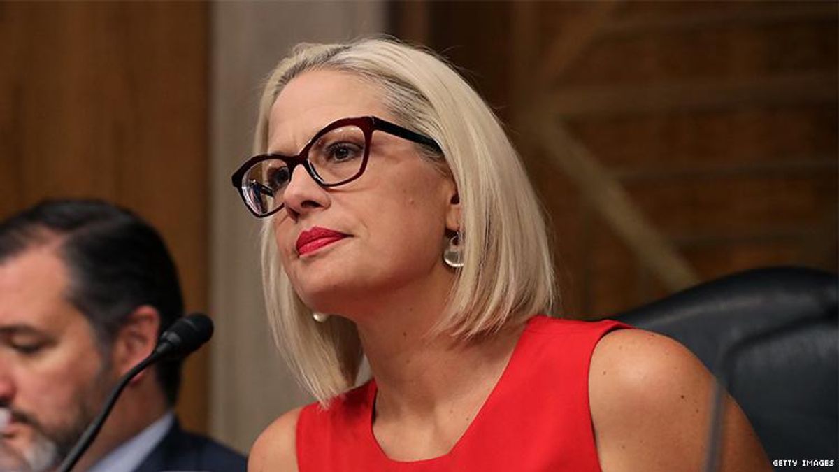 Will Kysten Sinema side with Donald Trump on impeachment?