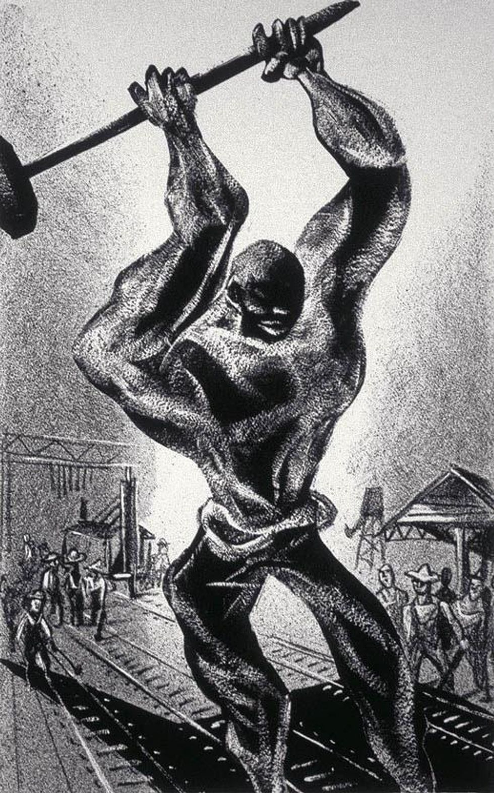 William Gropper is best known for the political work which he contributed to such left wing publications as The Revolutionary Age, The Liberator, The New Masses, The Worker, and The Morning Freiheit.