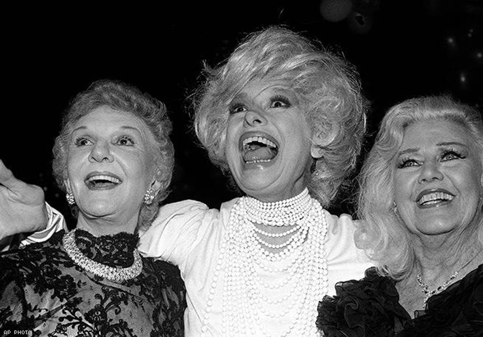 With Mary Martin and Ginger Rogers