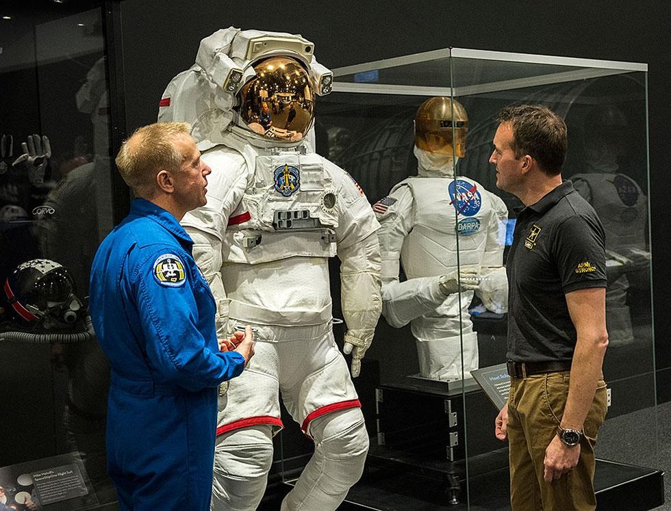 With NASA astronaut and retired Col. Tim Kopra