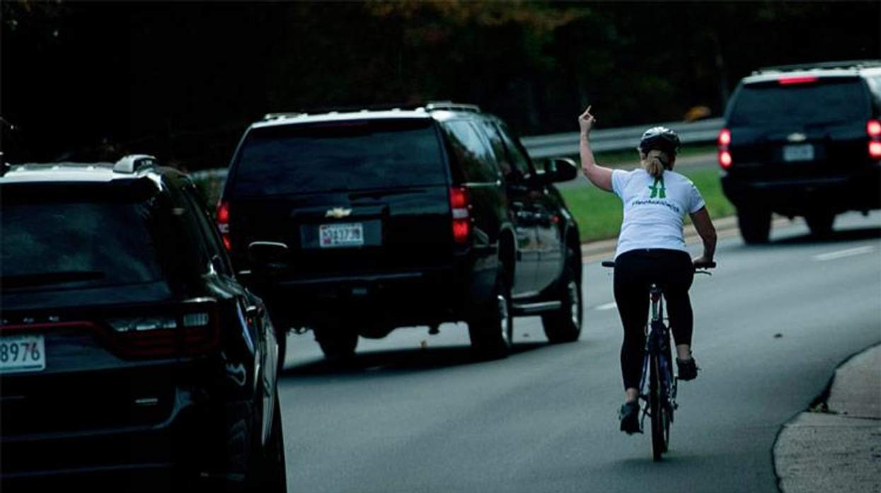 Woman Who Was Fired For Flipping Off Trump Is Suing Former Employer