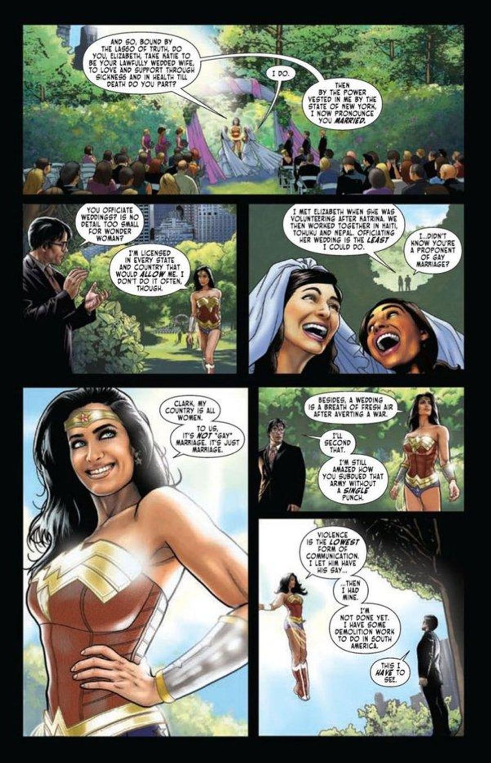 Wonder Woman-Marriage