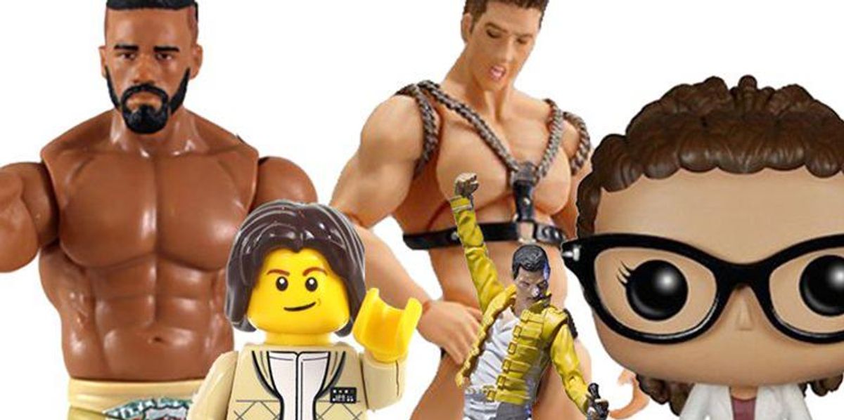 fuzzy sammenhængende ankomme 21 LGBT Dolls, Legos, and Action Figures
